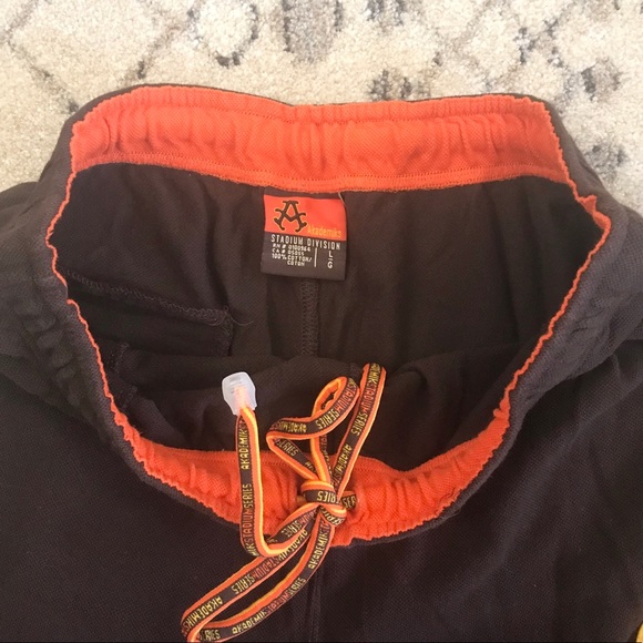 2 for $30 Akademiks Stadium Division Baseball Lounge Shorts - Picture 4 of 5